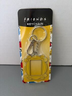FRIENDS Yellow Picture Frame Keychain